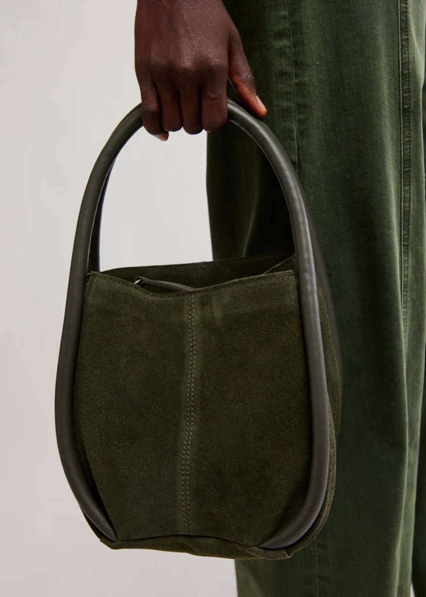 Barlow Bucket Bag - Dark Olive