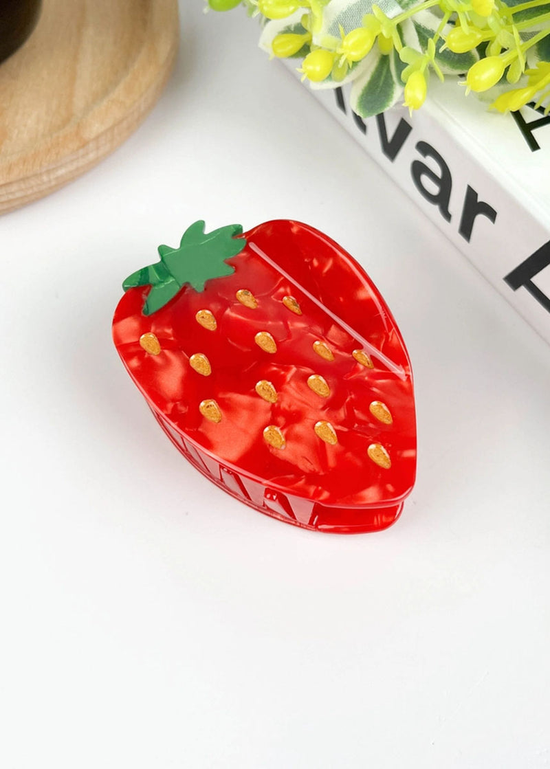 Strawberry Hair Claw Clip