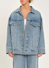 Beau Boyfriend Denim Jacket - Later