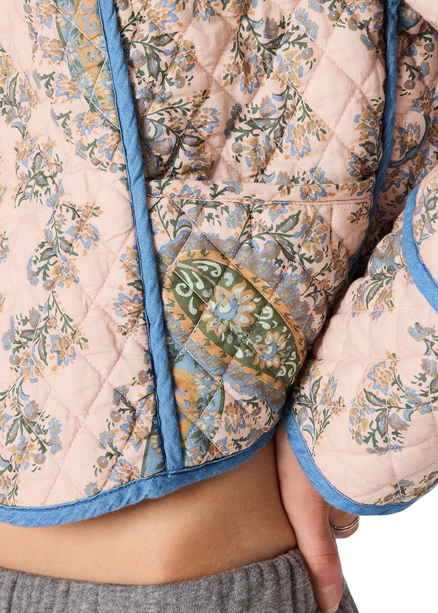 Adalynn Jacket - Pearl Blush