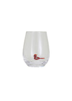 Stemless Holiday Figurine Wine Glasses