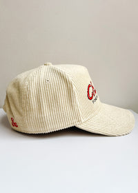 Chicago Forever Wide Whale Cord Hat - Blackhawks