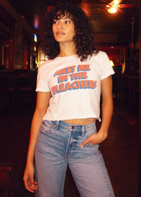 Bleachers Crop Tee