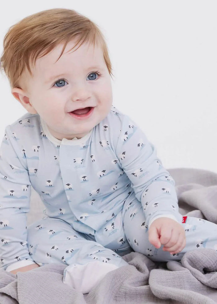 Modal Magnetic Footie - Baa Baa Baby Blue
