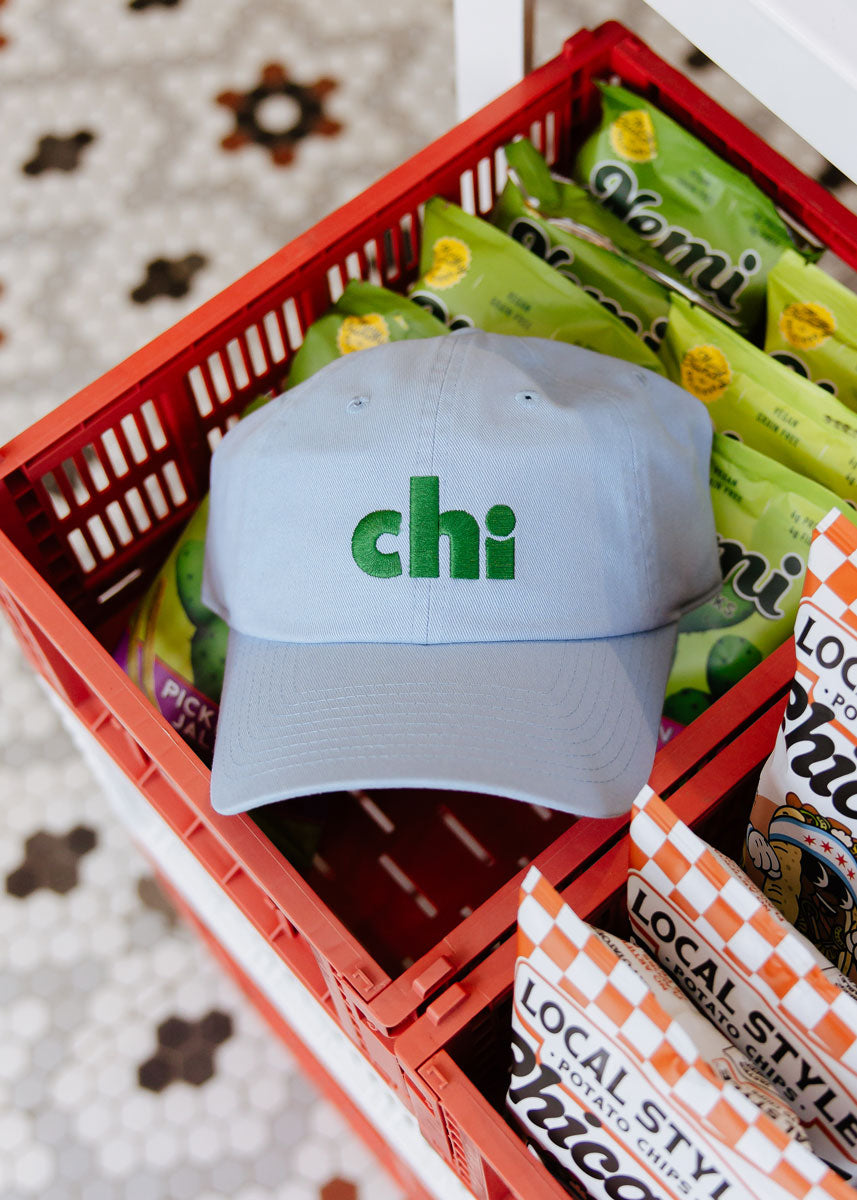 Chi Dad Hat - Blue & Green