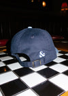 Chicago Script Baseball Cap - Navy & Light Blue