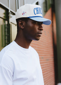 Chicago Two-Tone Rope Hat - Light Blue & Royal