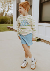 Chicago Stripe Set - Green & Blue
