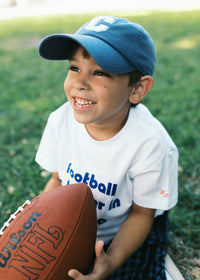 Youth C Is For Chicago Dad Hat - Blue