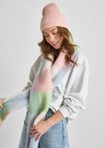 Adult Mad Hatter Ribbed Knit Beanie - Blush