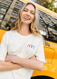 NYC Bodega Unisex Tee - Natural