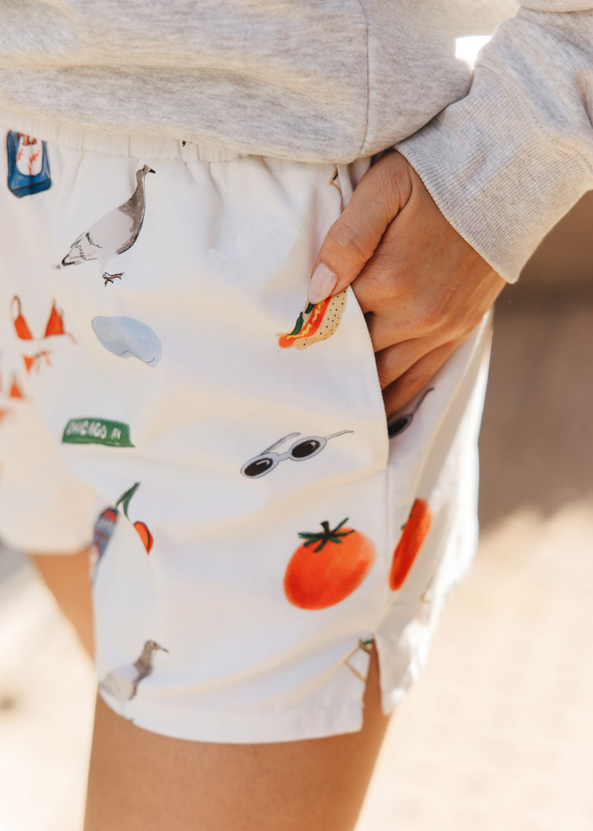 Summertime Chi Printed Shorts