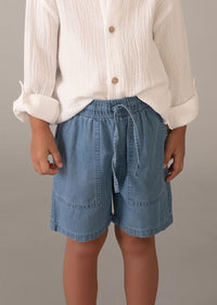 Declan Denim Bermuda Short - Medium Wash