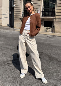 Piper Cardigan - Brown
