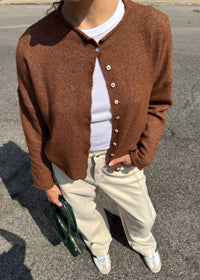 Piper Cardigan - Brown