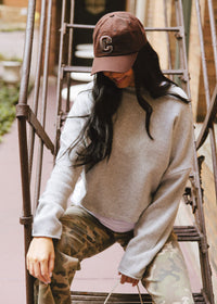 C Is For Chicago Dad Hat - Chocolate
