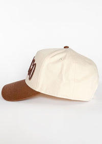 Chicago Puff Baseball Cap - Espresso