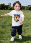 Chicago Football Bear Toddler Tee - Natural