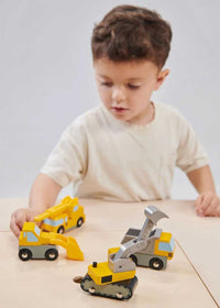 Construction Vehicles Toy Set