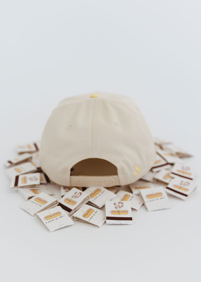 Chicago Puff Baseball Cap - Butter