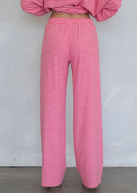 Levi Striped Pant - Pink