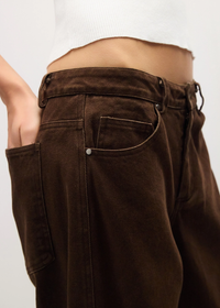The Dixie Pants - Brown