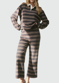 Bradley Pants - Navy Stripe