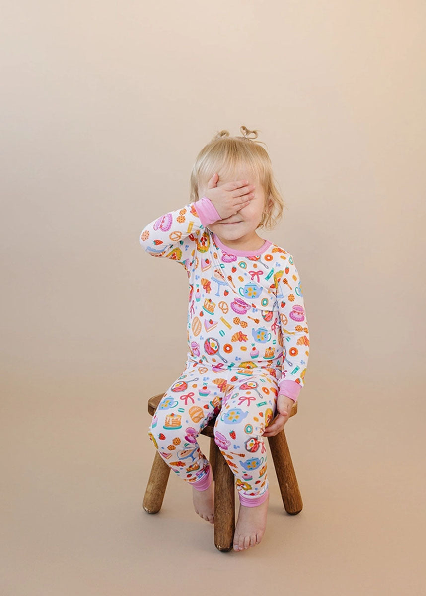 Breakfast Whimsy Bamboo Two-Piece Set