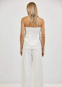 Siena Strapless Top - Off-White