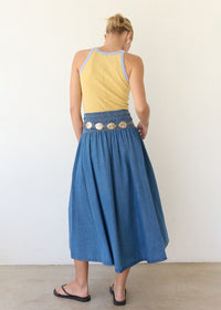 Wrigley Washed Ringer Tank - Mustard