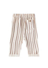 Toddler Relaxed Tapered Pant - Brown Stripes