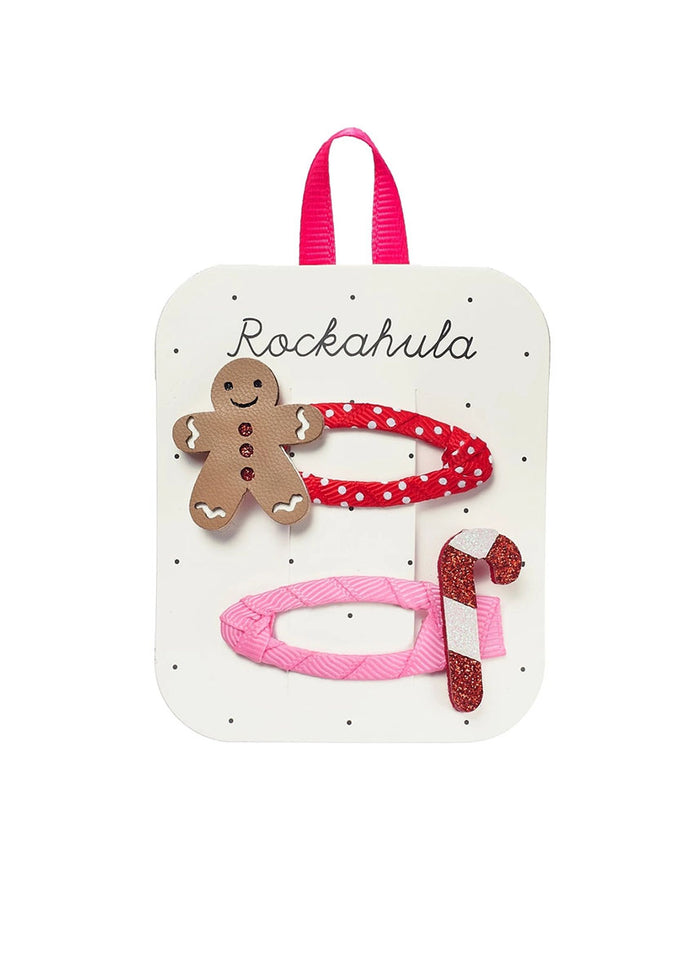 Jolly Gingerbread Man Clips
