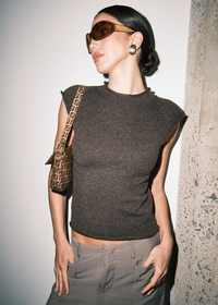 Candace Top - Brown