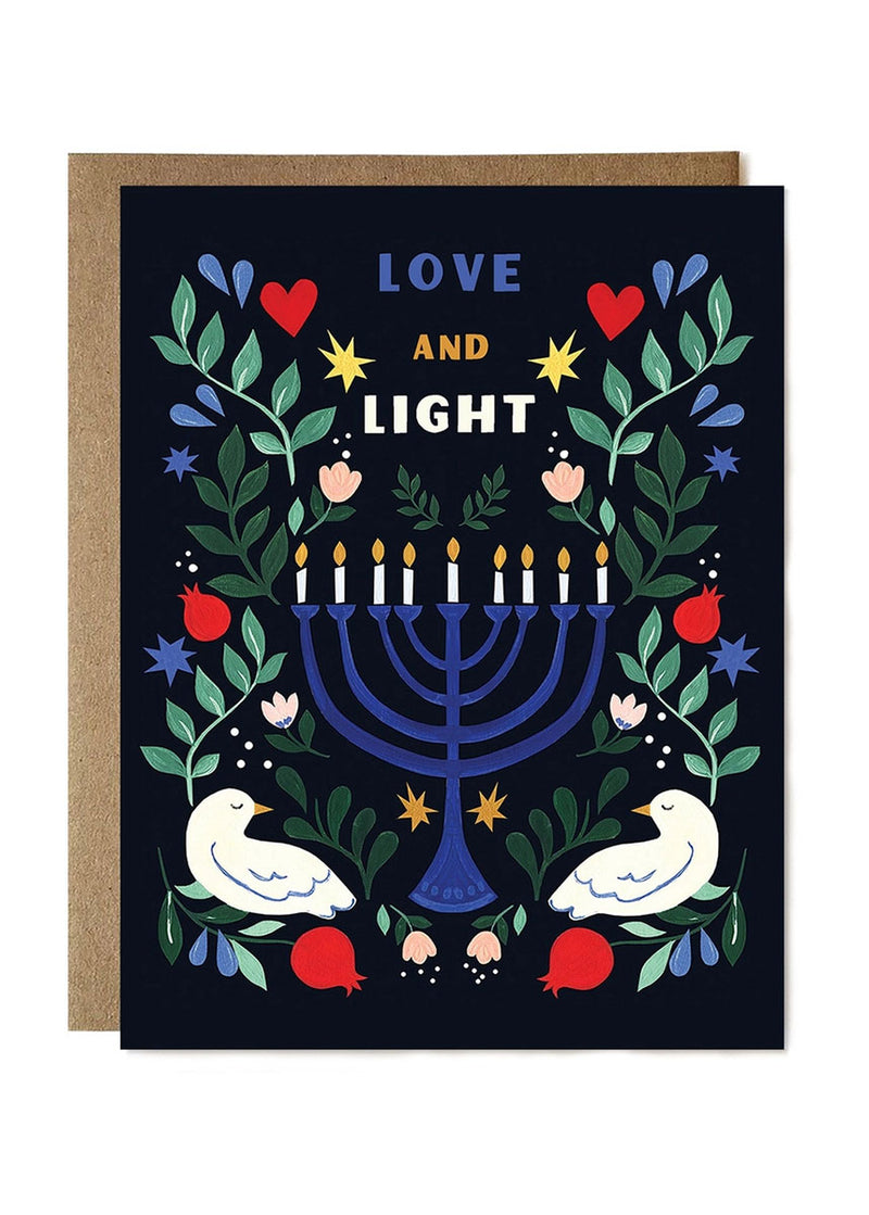 Love & Light Hanukkah Card