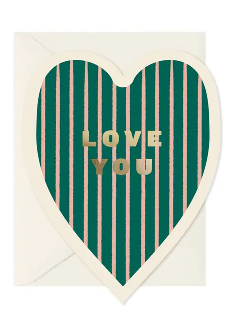 Love You Heart Card