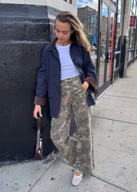 Far Out Patch Pocket High-Rise Wide Leg - Hideaway