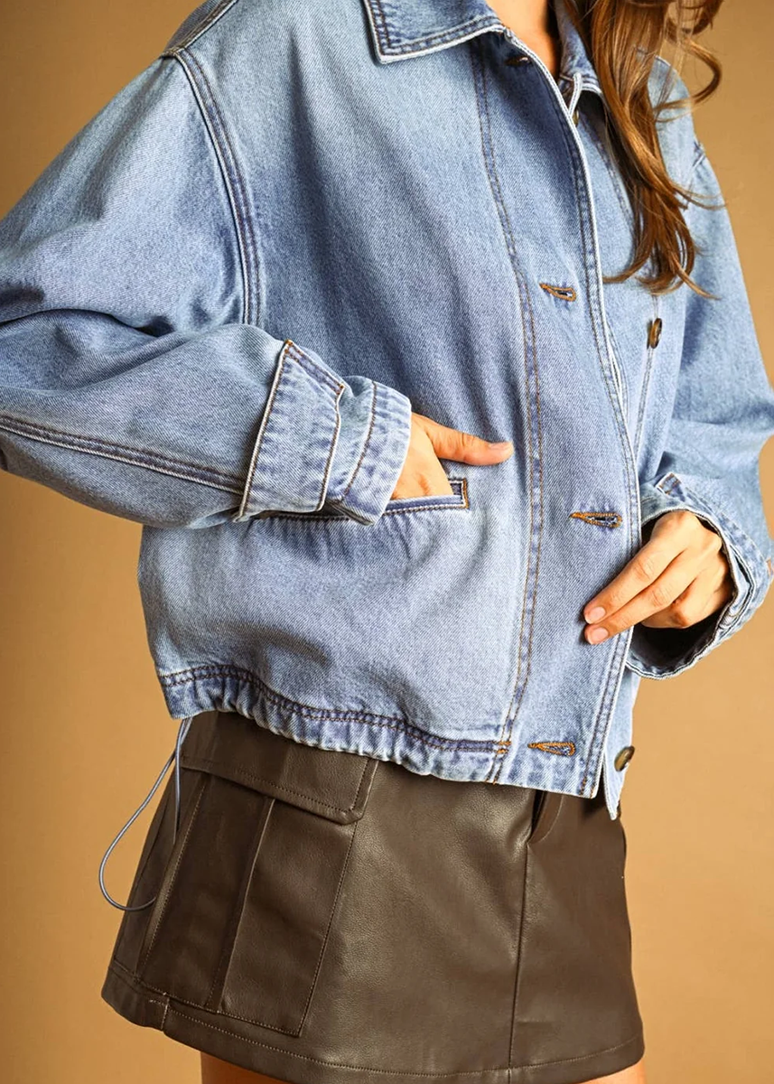 Billie Jacket - Washed Denim