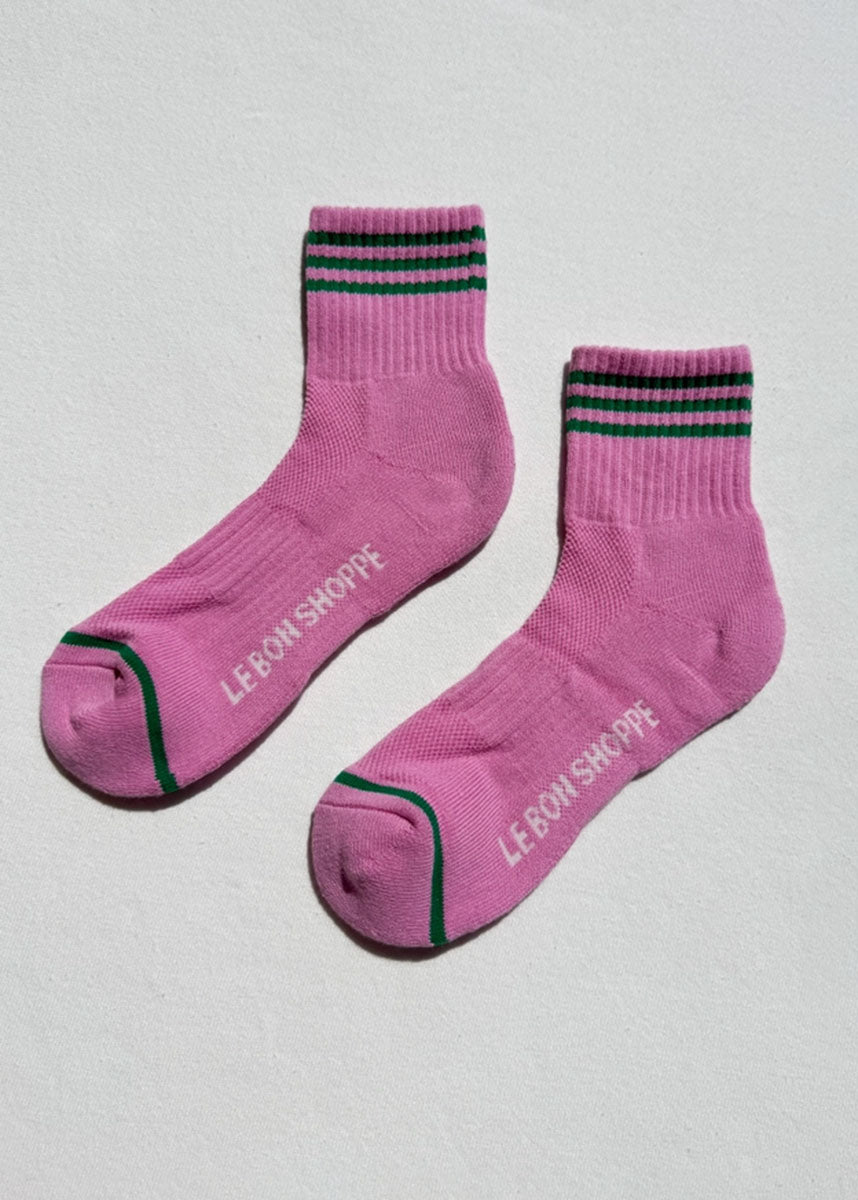 Girlfriend Socks - Rose Pink