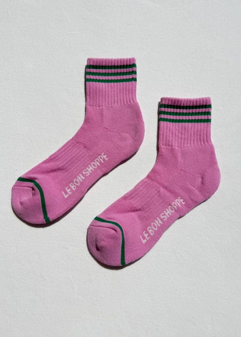 Girlfriend Socks - Rose Pink