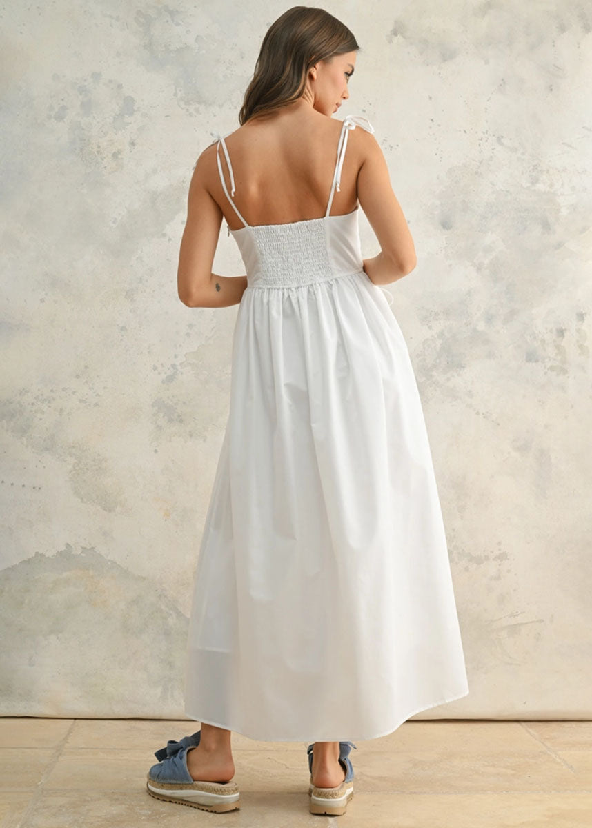 Baker Midi Dress - Off-White