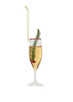 Holiday Cocktail Ornament - Champagne Fizz