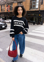 Chicago Rugby Crewneck - Black