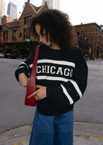 Chicago Rugby Crewneck - Black