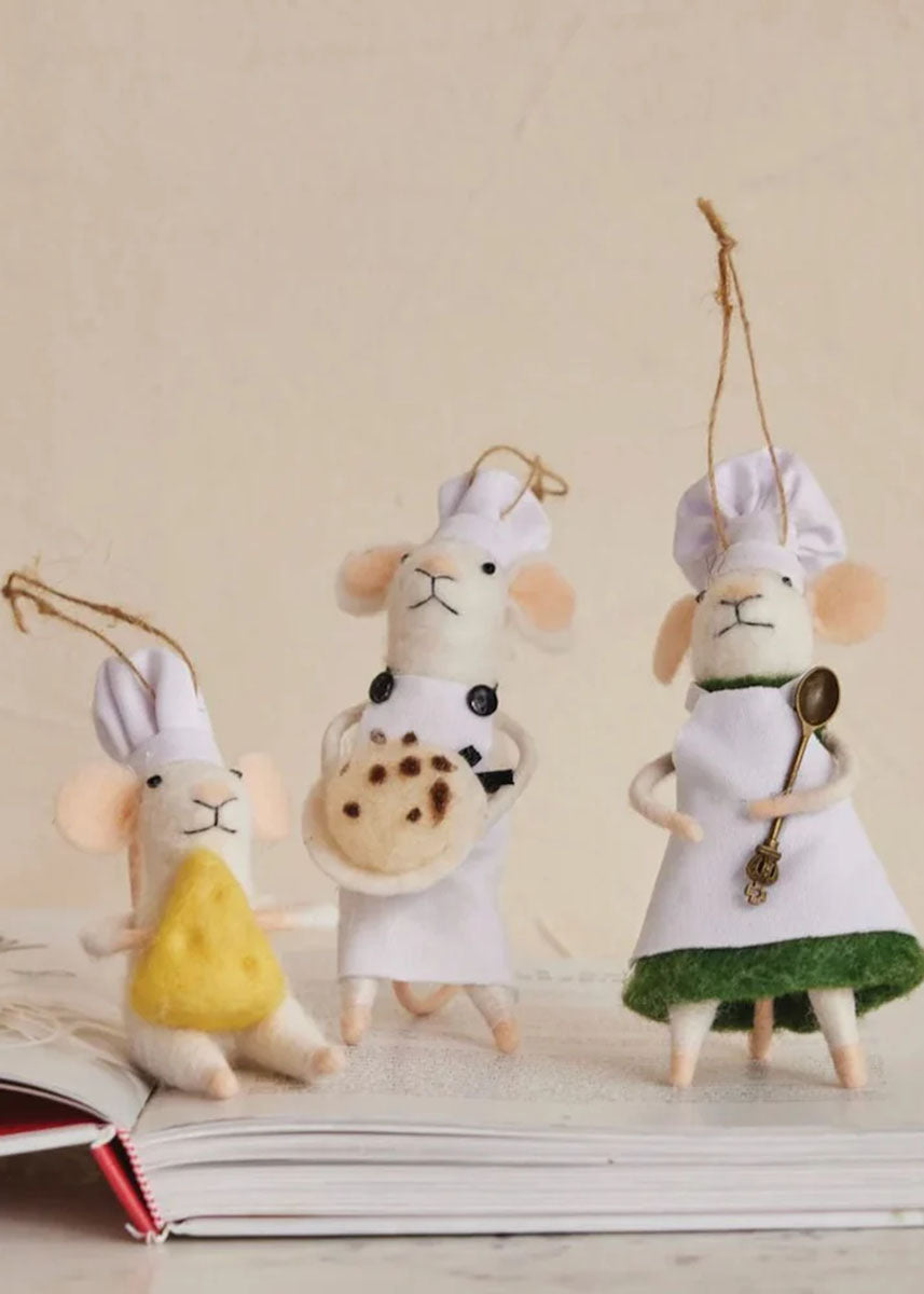Chef Mouse Ornament