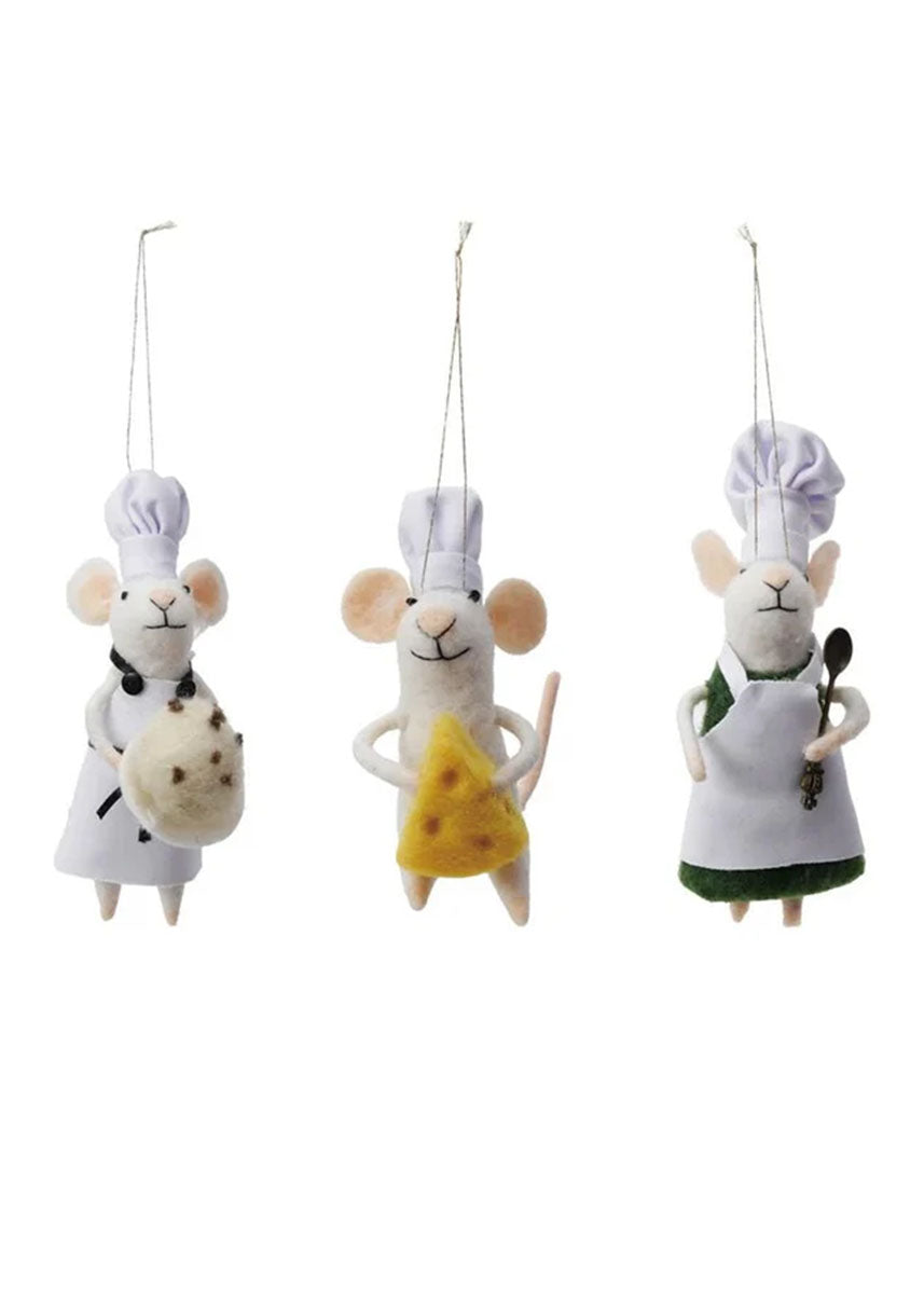 Chef Mouse Ornament