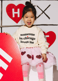 Someone In Chicago Loves Me Oversized Sweatshirt