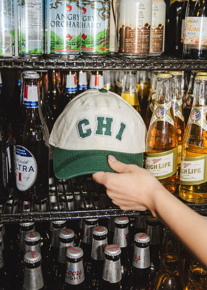 Chi 2-Tone Baseball Cap - Dark Green