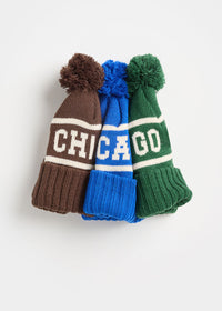 MAD HTR Chicago Pom Beanie - Adult - Emerald