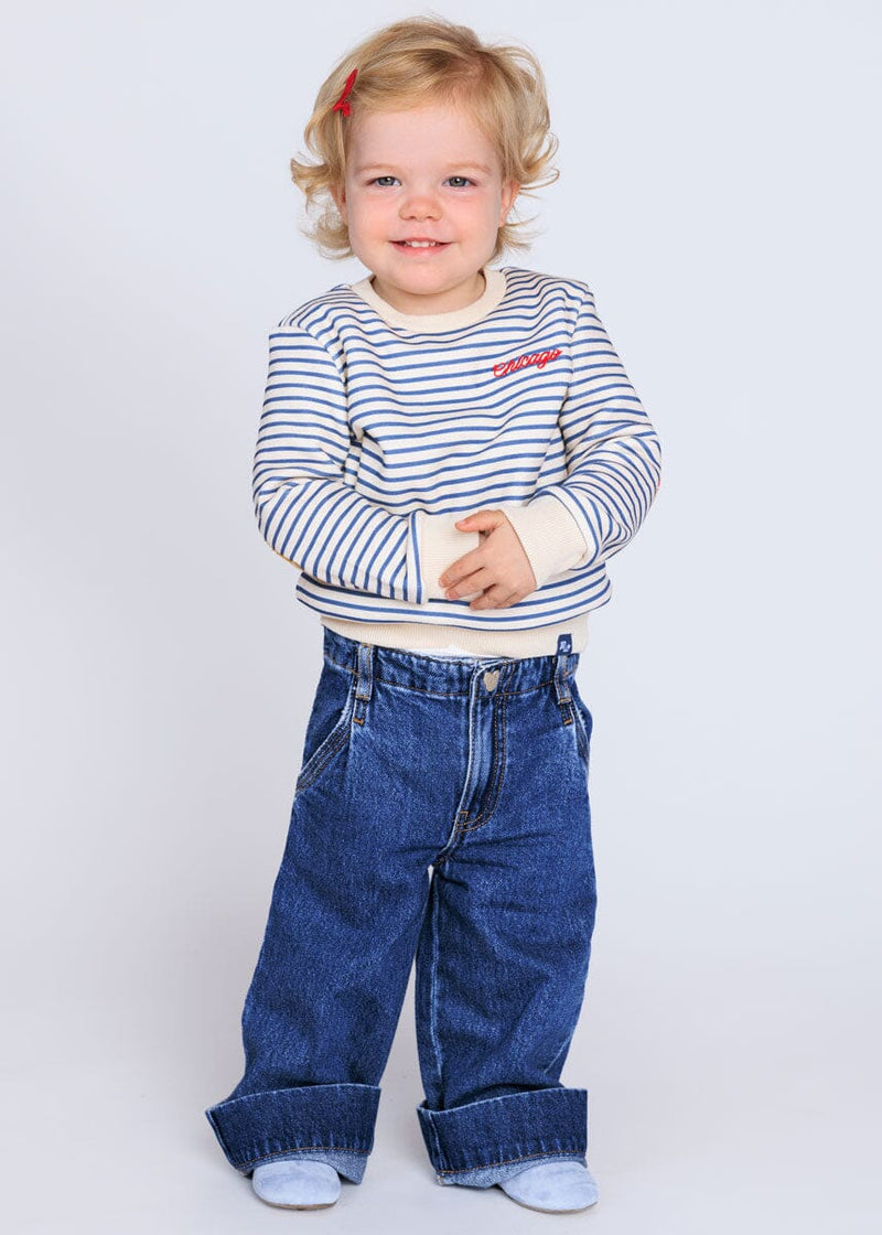 Chicago Striped Patch Sweatshirt