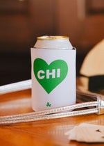 Green Chi Heart Can Cooler